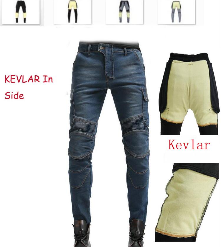 Motorcycle Wearing Gear - Jean de cyclisme en velours pour