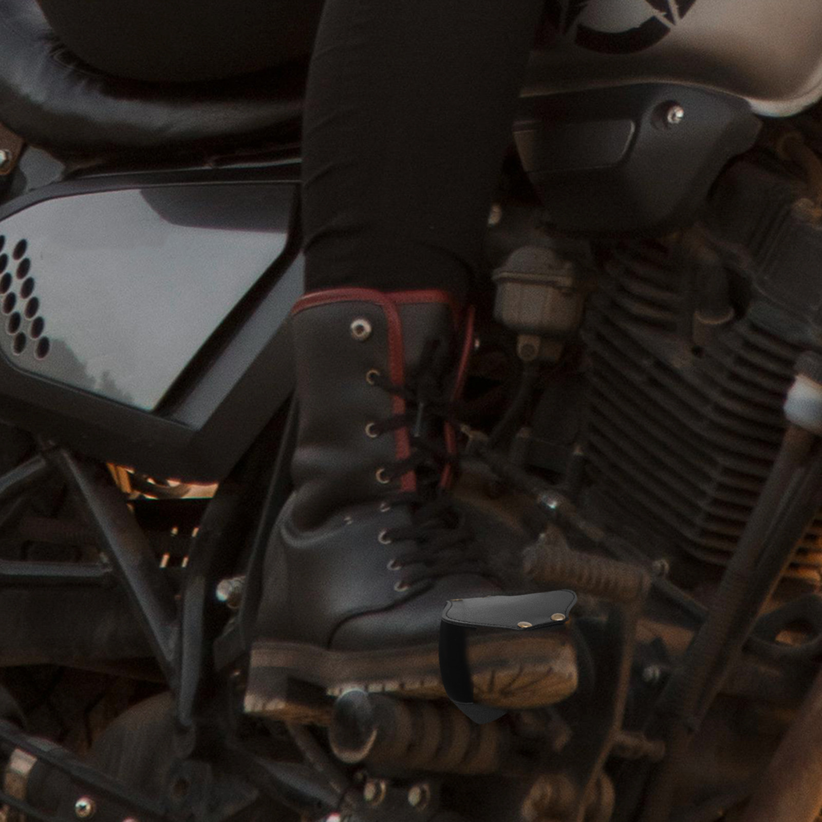 Motorcycle Gear Slipping - Protection de pied pour changement de