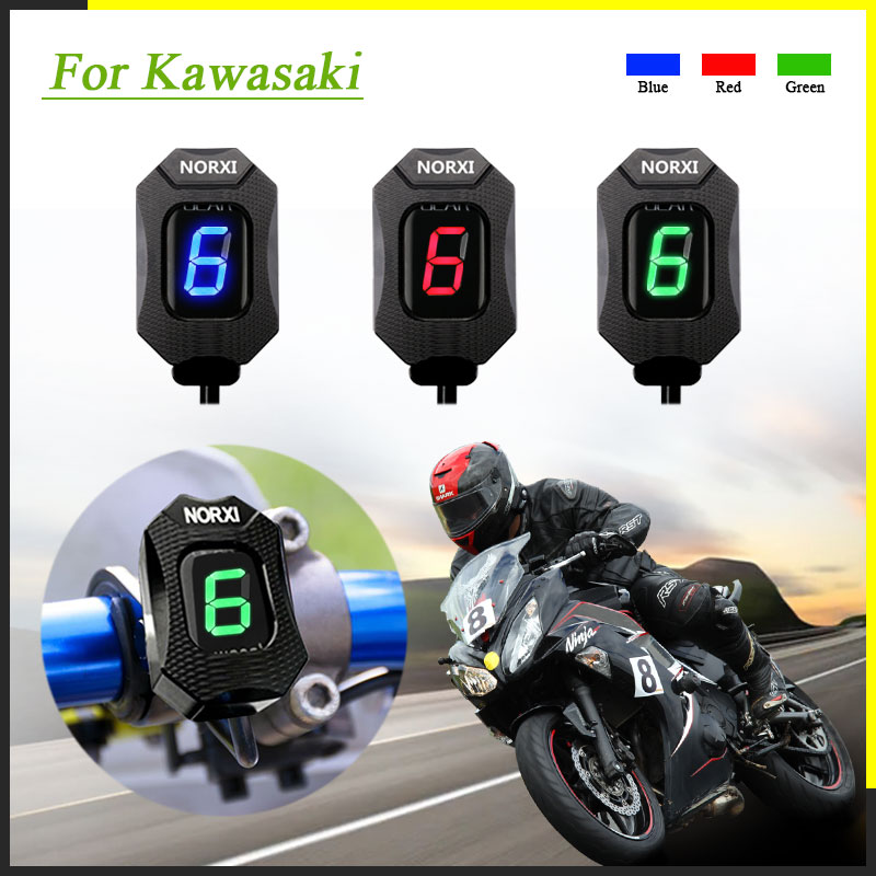 Gear Indicator Display - Indicateur d'équipement de Moto pour Kawasaki