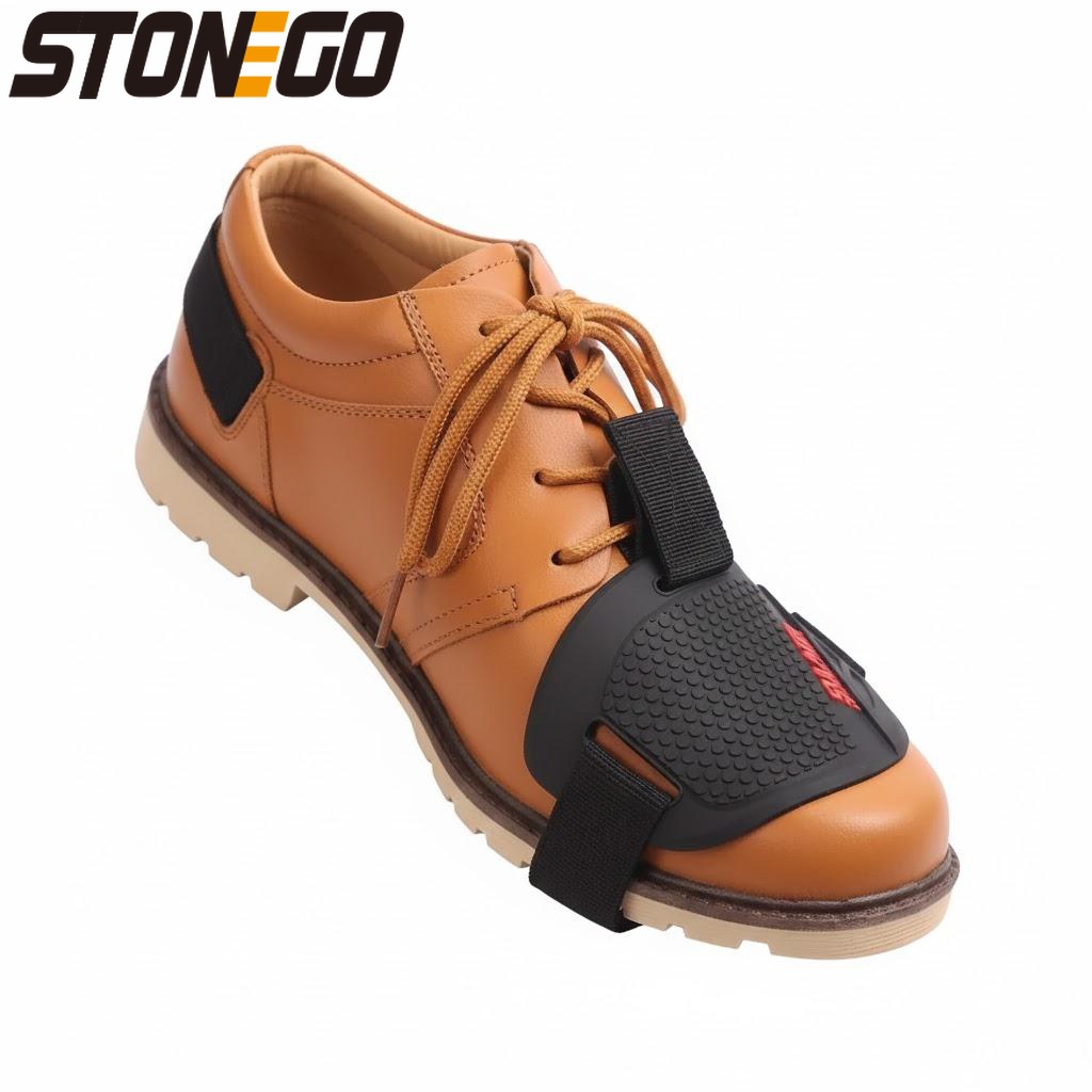 Motorcycle Gear Slipping - Protège-chaussures de moto en caoutchouc pour