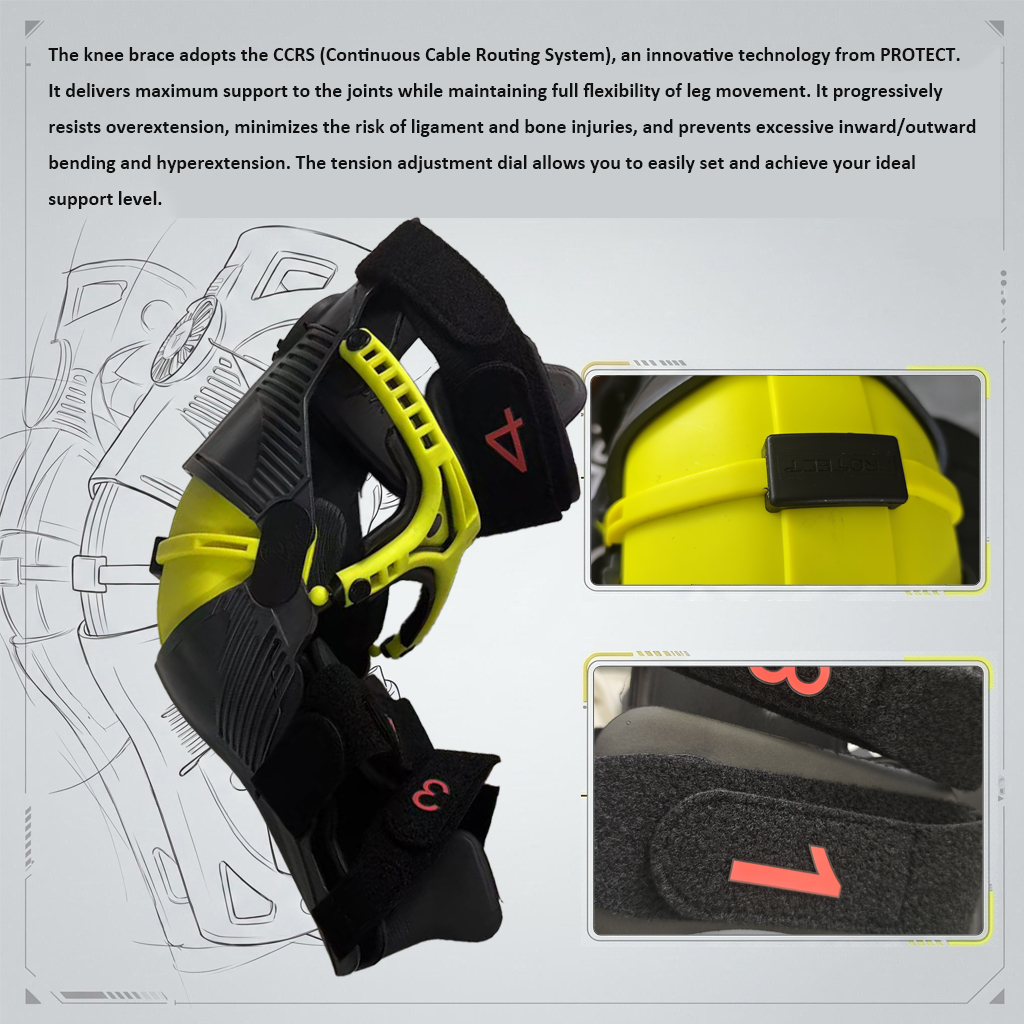 Motorcycle Gear Slipping - Protège-genoux réglables pour motocross, rembourrage en
