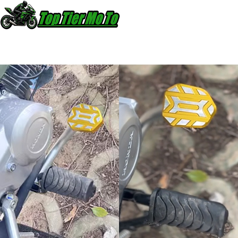 Motorcycle Gear Slipping - Pédale de frein élargie et antidérapante,