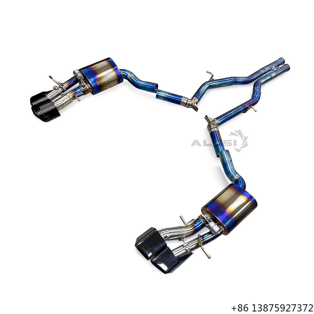 Exhaust Wrap Titanium - Système d'échappement Catback à soupape en