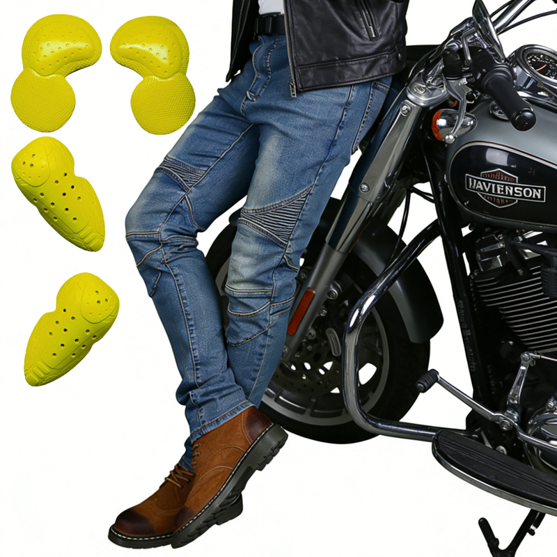 Motorcycle Wearing Gear - Jeans de moto pour hommes, pantalon