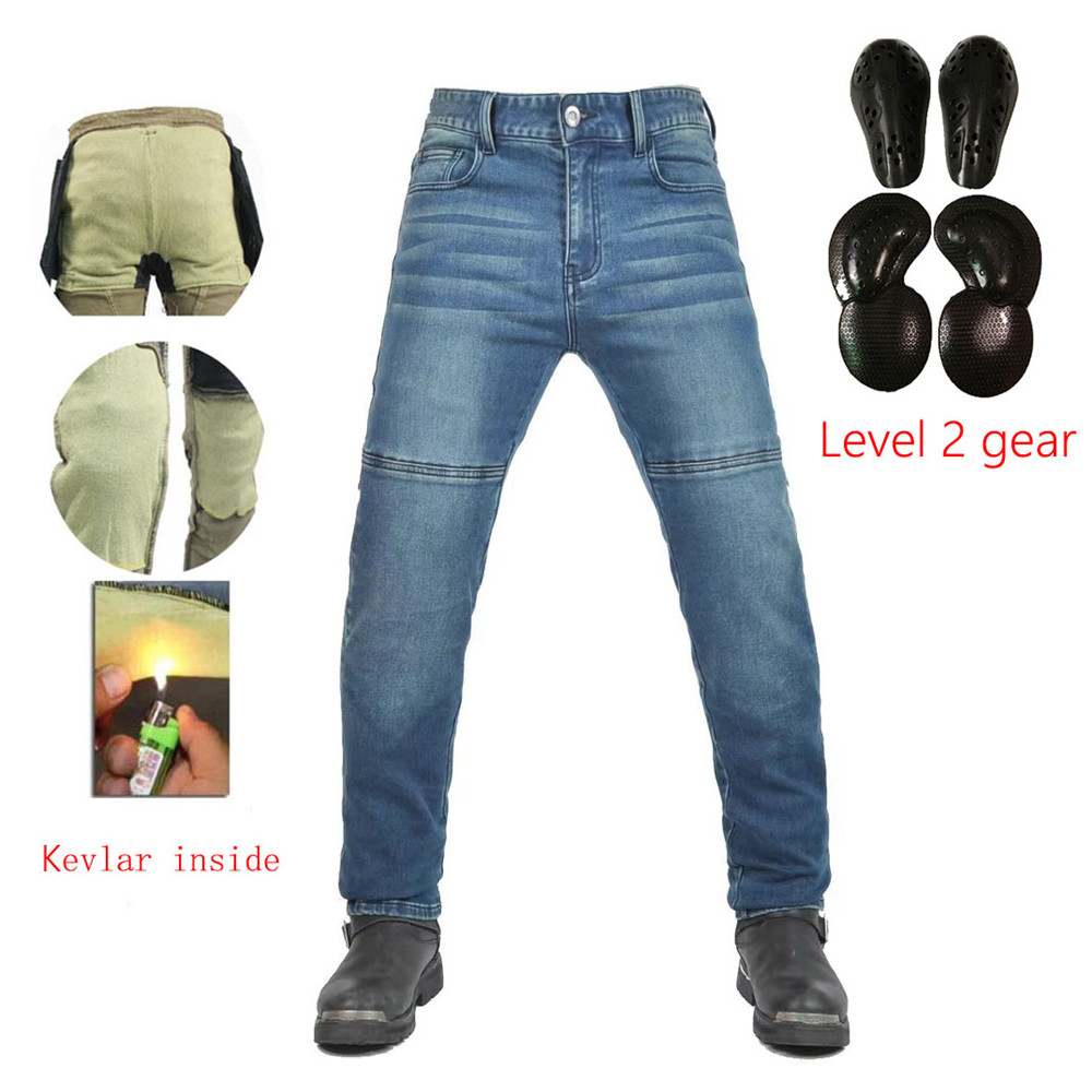 Pantalon en jean pour moto, éq - Motorcycle Wearing Gear avis et prix