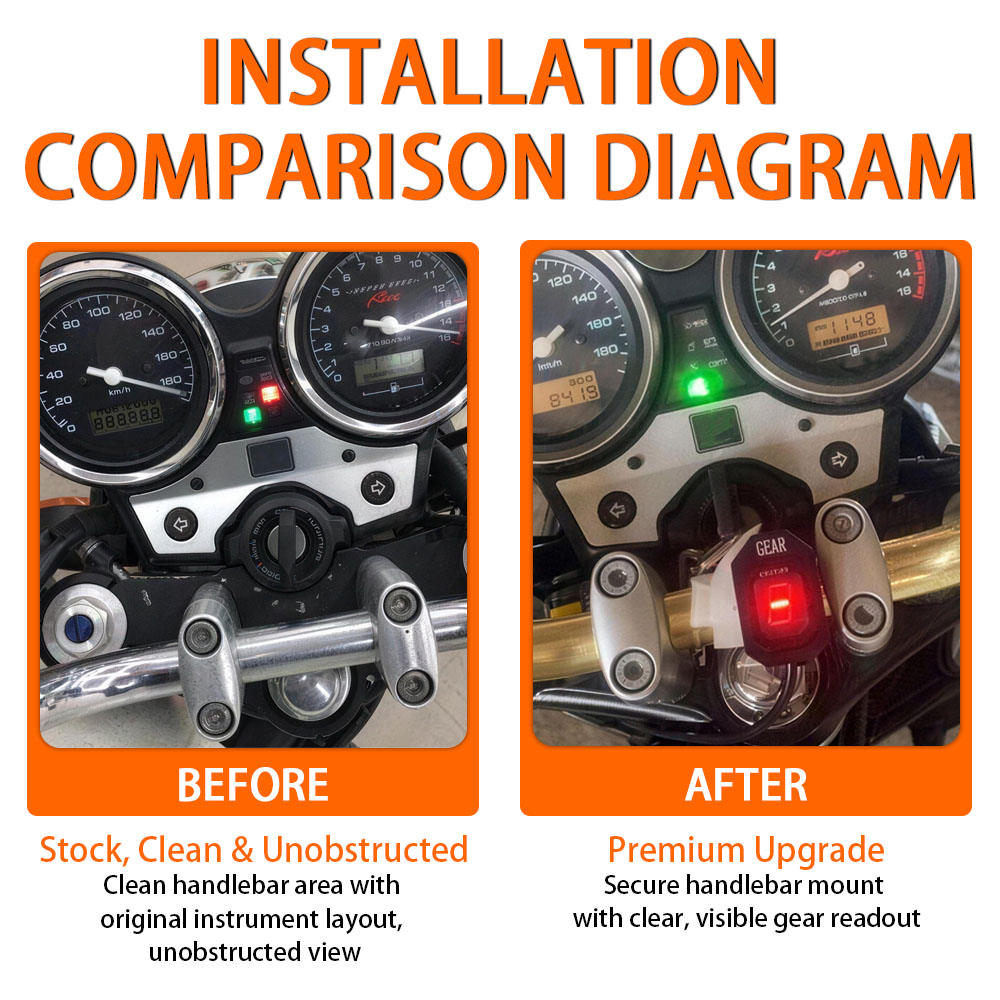 Support d'indicateur de positi - Motorcycle Gear Selector avis et prix