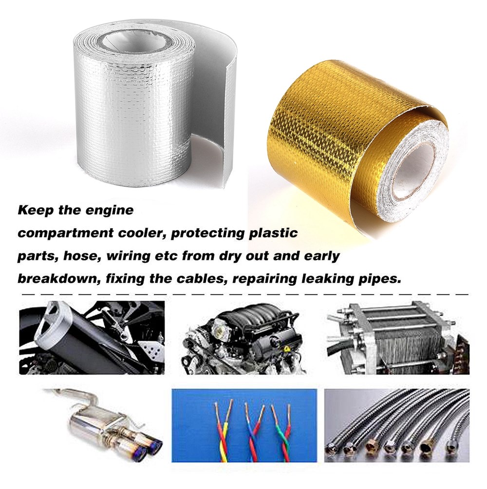 Or Bande D'échappement Thermiq - Exhaust Wrap Titanium avis et prix