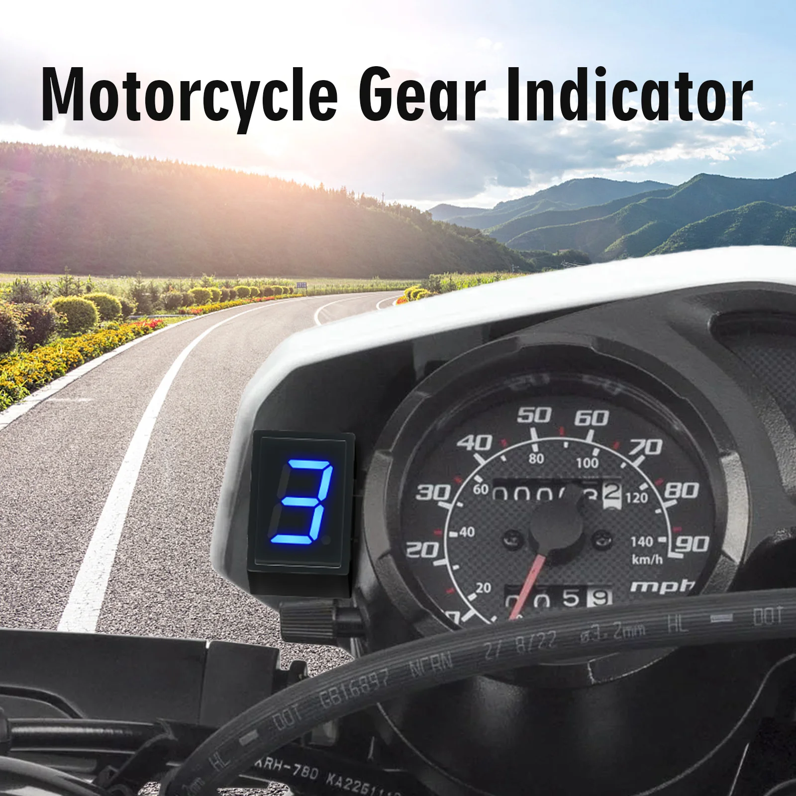 Indicateur de vitesse numériqu - Motorcycle Gear Selector avis et prix