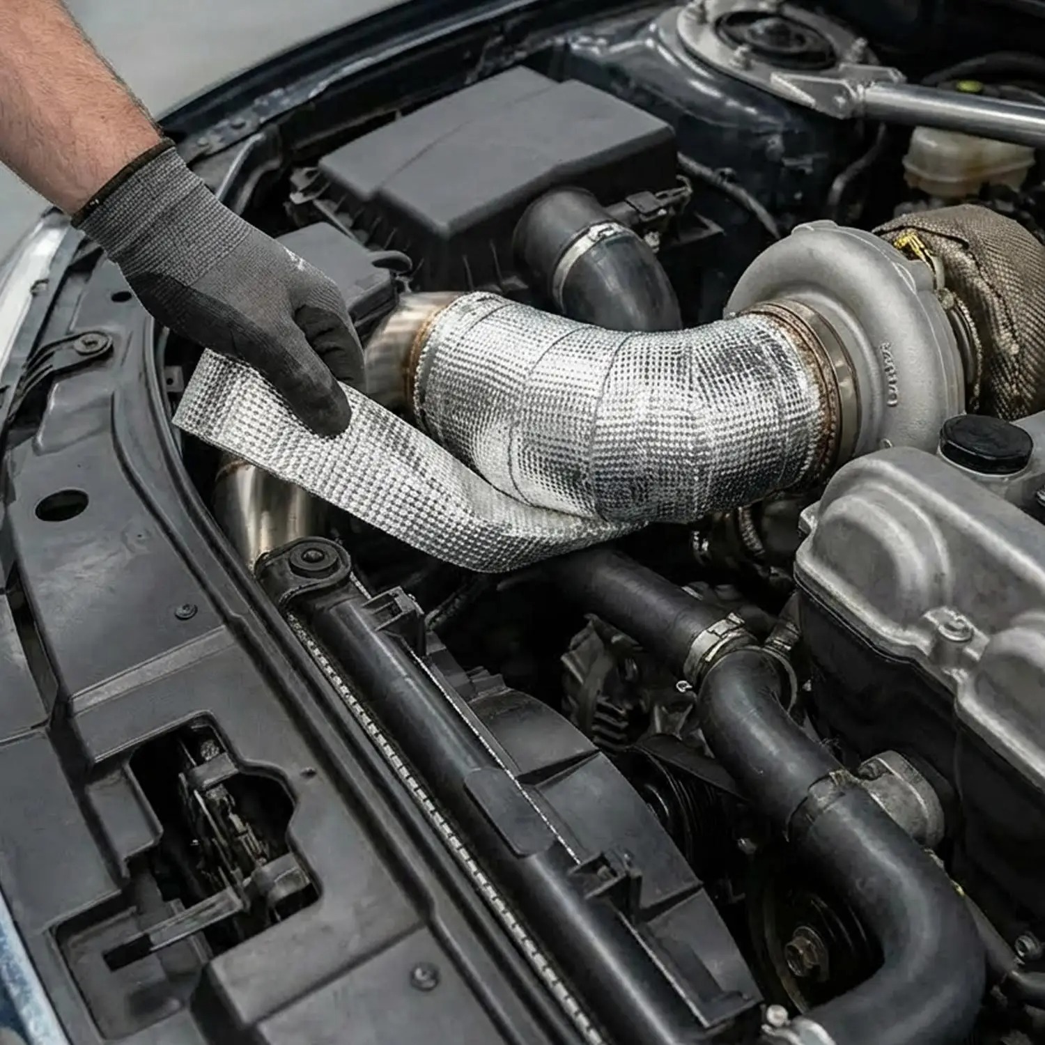 Bande thermique pour silencieu - Exhaust Wrap Titanium avis et prix