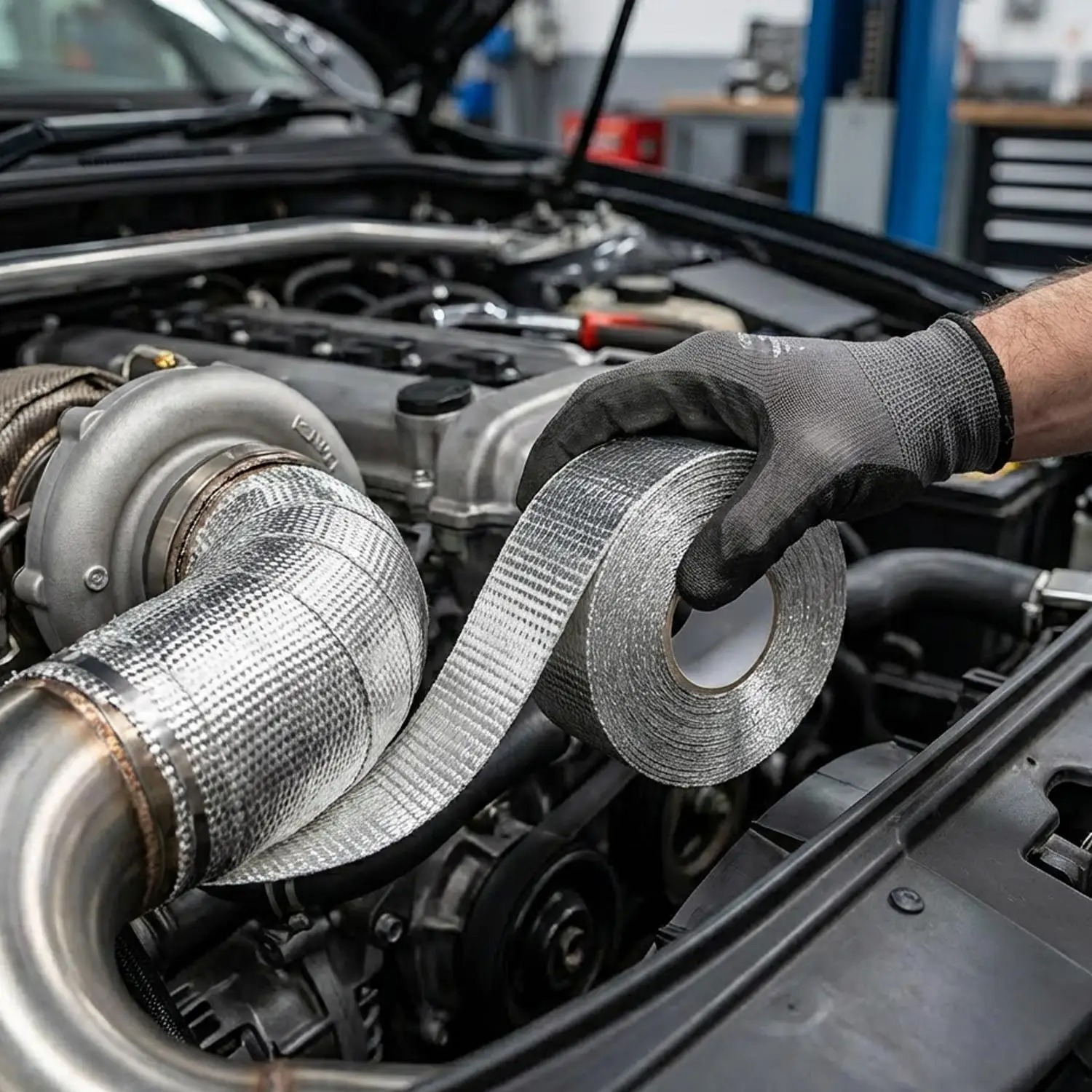 Bande thermique pour silencieu - Exhaust Wrap Titanium avis et prix