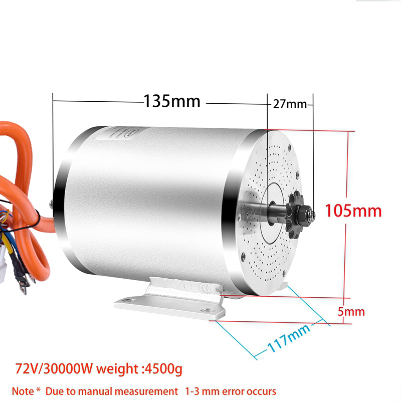 Moteur électrique sans balais  - Motorcycle Gear Kit avis et prix