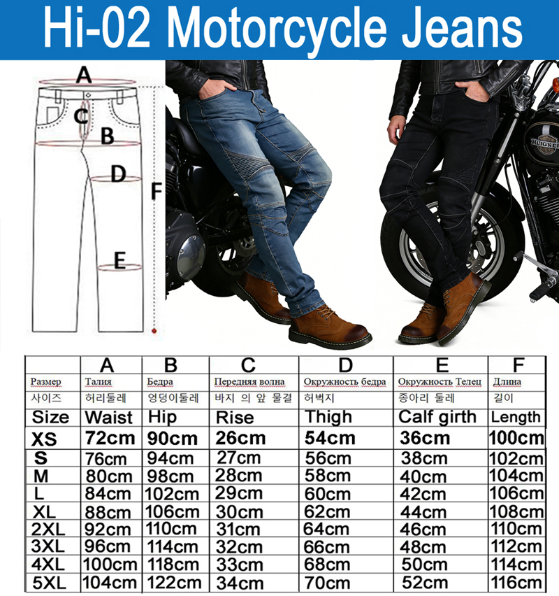 Jeans de moto pour hommes, pan - Motorcycle Wearing Gear avis et prix
